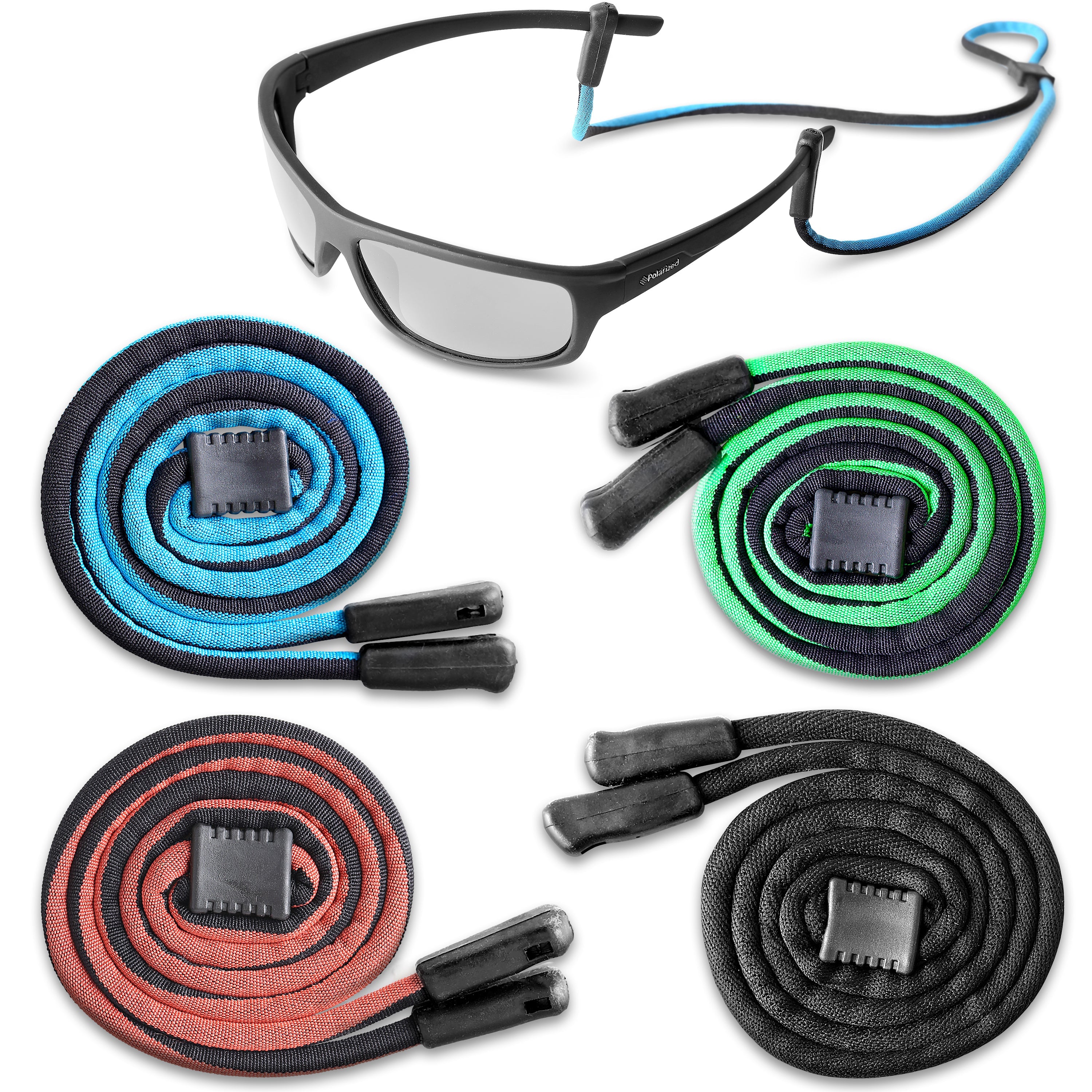 SIGONNA Eye Glass String Strap Holder - Adjustable Eyeglass Strap Holder -  Eyeglass Chain for Man Women - Eyeglass Holder Lanyar