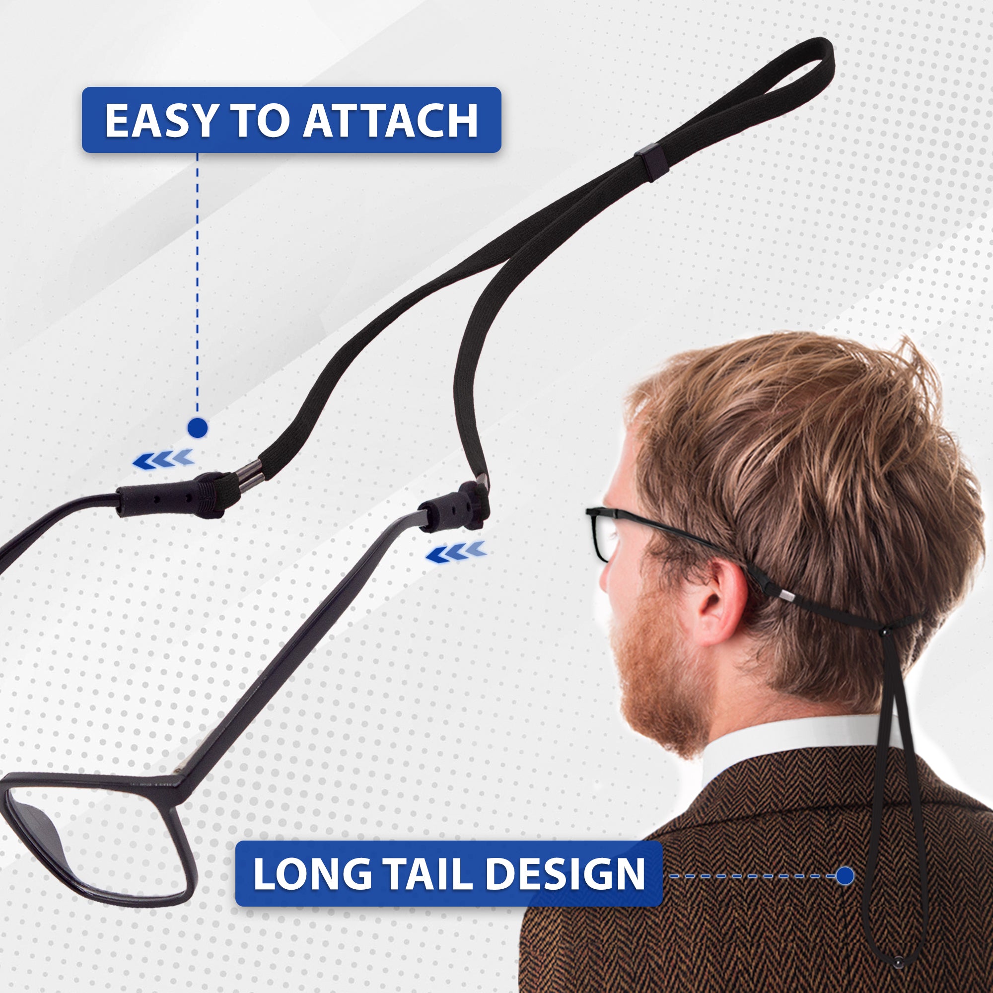 Glasses strap Around Neck - Glasses Strap Anti Slip – Sigonna