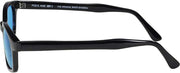 X-KD's Black Frame/Turquoise Lens (1129) by Pacific Coast Sunglasses