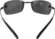 BEX Fynnland XL Black and Grey Sunglasses Black/Gray