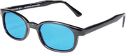 X-KD's Black Frame/Turquoise Lens (1129) by Pacific Coast Sunglasses
