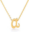 Gold necklace for women Personalized Letter Necklace A-Z