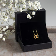 Gold necklace for women Personalized Letter Necklace A-Z