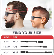 sunglasses strap for men 3 sizes
