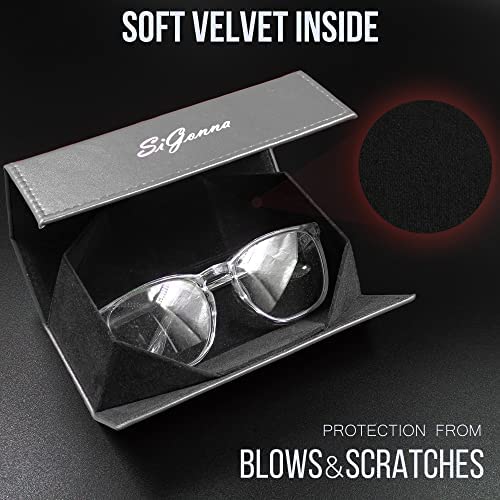 Soft Glasses Case Padded Sunglasses Pouch Eyeglasses Holder 