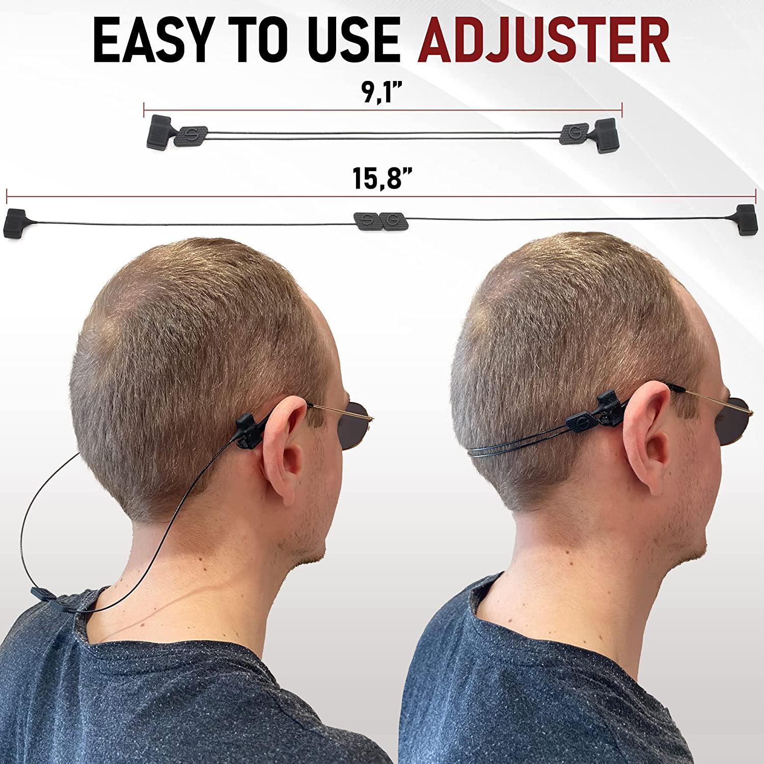 Wired Glasses Holder Strap Sigonna - Main Image