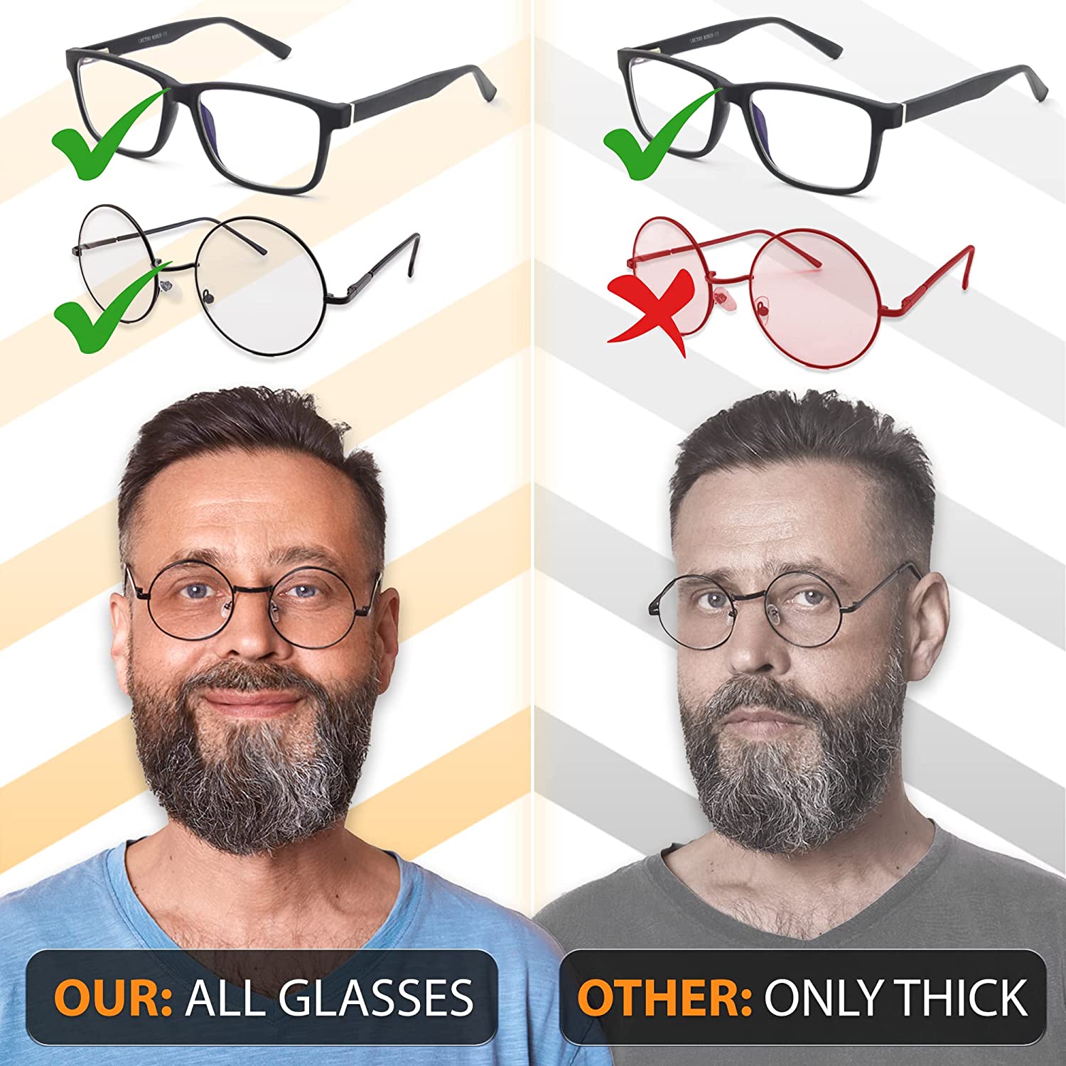 Silicone Eyeglass Holder No Tail | Sigonna