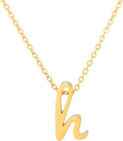 Gold necklace for women Personalized Letter Necklace A-Z
