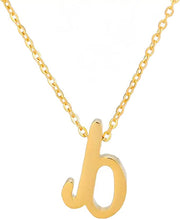 Gold necklace for women Personalized Letter Necklace A-Z